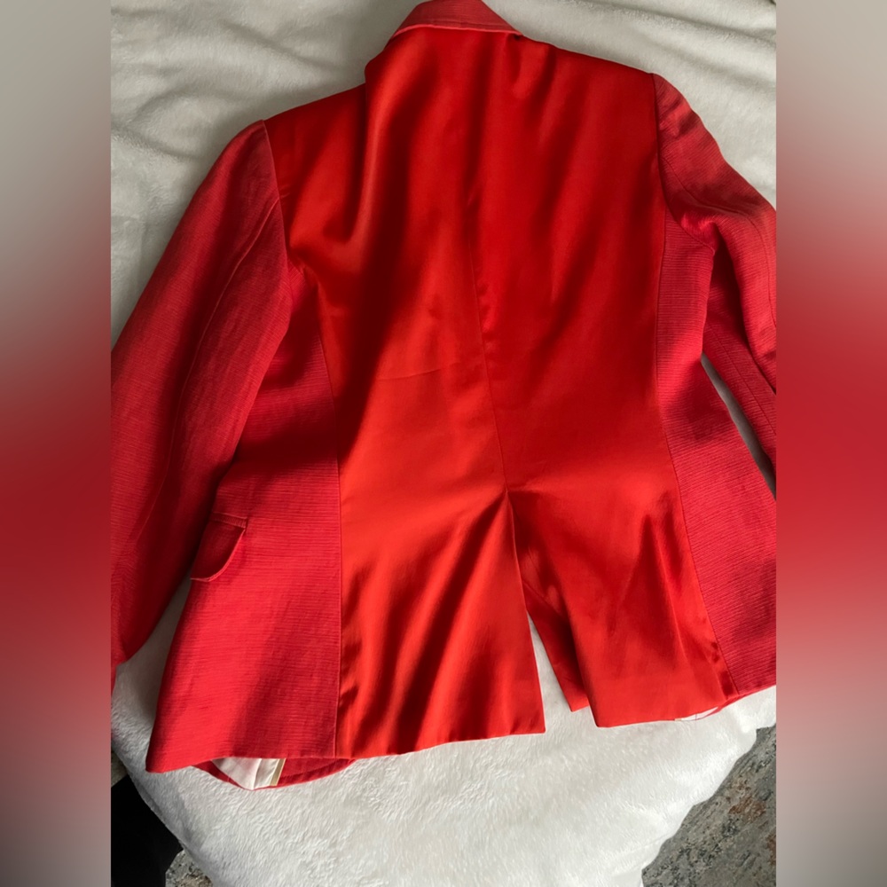 Red / orange rag&bone Women's Blazer - Picture 5 of 7